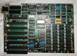 Ibm 64 - 256kb 6323560 Xt System Board 1981 - 83