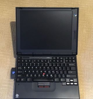 Vintage 1997 Ibm Thinkpad 380ed Pentium Laptop In