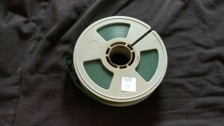 Vintage Computer Punched Paper Tape Reel - Unknown Program Tape No.  3