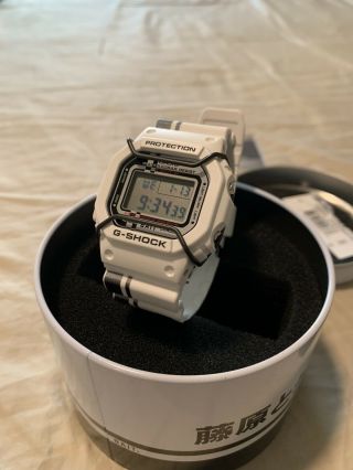 Limited Edition Casio G - Shock X Bait X Initial D Dw5600bait20 - 43mm In Resin