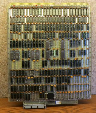 Vintage Wire Wrap Prototype 16 Bit Processor Board Based On Ti Alu