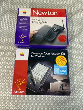 Newton Messagepad Charging Station H0073ll/a Plus Newton Connection Kit Windows