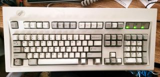 Vintage Ibm Model M Mechanical Clicky Key Keyboard 1391401 W/ Cable