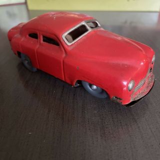Vintage Tin Wind Up Car Made In Occupied Japan