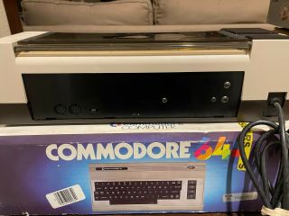 COMMODORE MPS - 801 PRINTER W/CABLE ADAPTER & VIC 20 & MANUALS & SOFTWARE 3