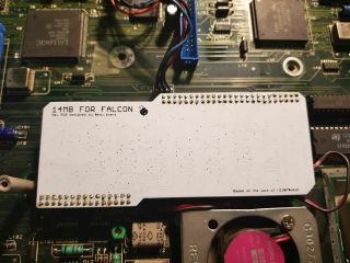 14MB Extra Memory Module RAM Upgrade Board for Atari Falcon Computer 756 3