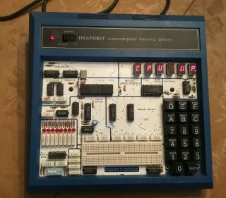 Vintage Heathkit Et - 3400a Microcomputer Learning System - - Great