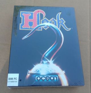 Hook By Ocean 3 1/2 " Disks Ibm & Compatibles Pc Ultra Rare