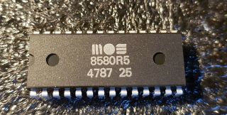 Mos 8580r5 Sid Chip,  For Commodore 64,  And,  Part,  Exrare