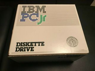 Ibm Pc Jr Disk Diskette Drive 5.  25 Disk & Complete