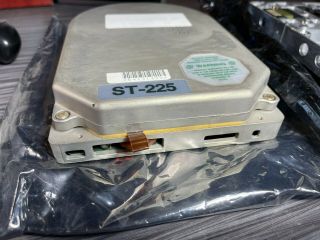 VINTAGE SEAGATE ST - 225 5.  25  20MB HH Hard Disk Drive & NEC Floppy Disc 2