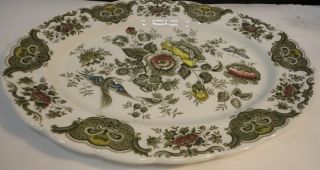 Antique Vintage Ridgway Of Staffordshire 12 " X9.  5 " Tray