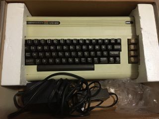 Vintage Commodore Vic - 20 Personal Color Home Computer Box 3