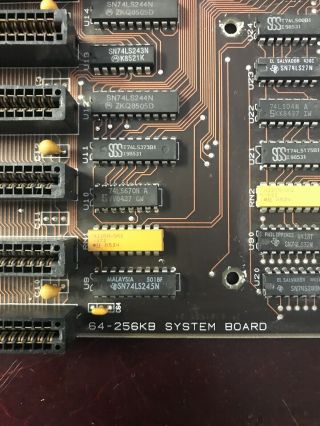 Vintage OBM System Board 64 - 256KB 2