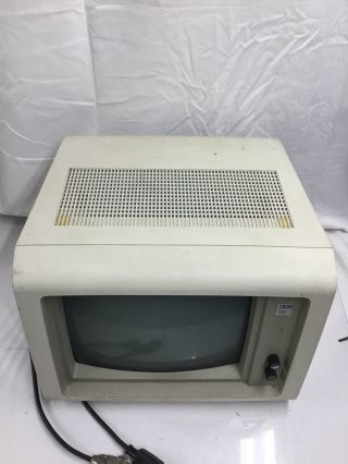 IBM 5151 Monochrome TTL CRT Monitor 12 