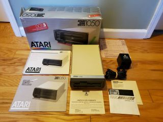 Atari 1050 Disk Drive With Dos3 Disk For Atari 800 & Atari 800xl