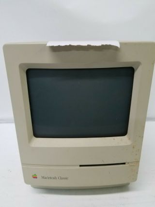 Old Vintage Apple Mac Macintosh Classic M1420