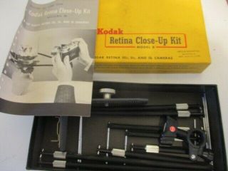 Vintage Kodak Retina Close Up Set With Box And Instuctions