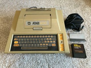 Atari 400 Computer System Console W/ Power Supply & Star Raiders
