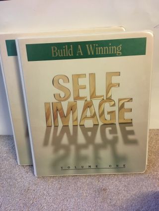 Vintage Build A Winning Self Image Volume1 & 2 Audio Cassette Program Vg