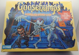 Vintage 1995 Goosebumps Shrieks And Spiders Board Game Complete R11732