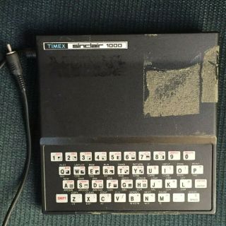 Timex Sinclair 1000 Personal Computer P - 287697 - Qt Portugal 1980s With Tv Cable