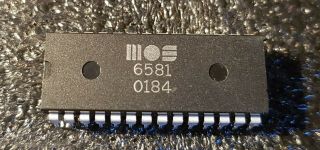 Mos 6581 Sid Chip,  For Commodore 64,  And,  Extremely Rare