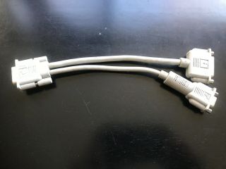 RARE Vintage Apple 590 - 0703 - A Display Y - Cable for Apple IIe monitor 2