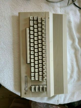 Vintage Commodore 64 Computer Console System Only No Power Cord Rare