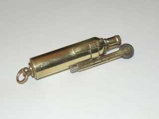 Rare 1920 Jmco/imco Patent " A " Brass Trench Lighter