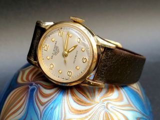 Rare Vintage Ed Heuer Swiss Automatic 17j Ladies Wrist Watch Fully Serviced