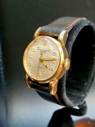 Rare Vintage ED HEUER Swiss Automatic 17J Ladies Wrist Watch Fully Serviced 3