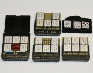 Vintage Ibm System 360 370 Mainframe Computer Slt Cards Sld Chip Mst Logic