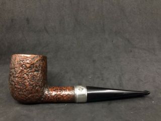 English Estates Dunhill Shell Briar (4103) With Hallmarked Millenium Band (2000)