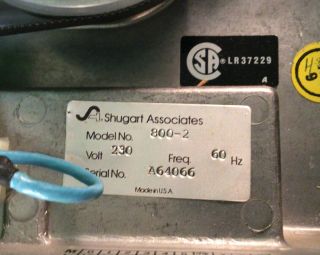 Vintage 8 - inch Full size Floppy Disk Drive Shugart Associates 800 - 2 2