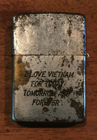 Vietnam Zippo Tay Ninh: 1967 - 1968 United States Army Special Forces (VERY RARE). 2