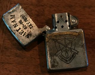 Vietnam Zippo Tay Ninh: 1967 - 1968 United States Army Special Forces (VERY RARE). 4
