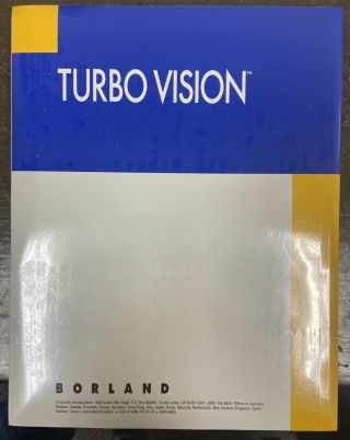 Borland Turbo Pascal 7.  0 For DOS Vintage Old Stock PRIORITY 3