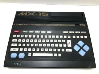 Casio Msx Mx - 15 Personal Computer Vintage Japan