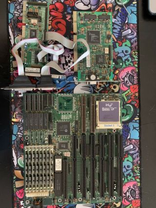 Intel 486 - Dx 33 Motherboard Combo