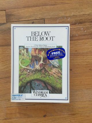 Windham Classics Below The Root Fantasy Game Commodore 64 C64 Cib
