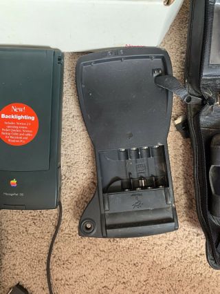 APPLE NEWTON MESSAGEPAD 130 with Carrying Case,  Software,  Keyboard.  And MORE 3