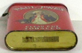 (RARE) Paul Jones Red Tobacco Pocket Tin 4