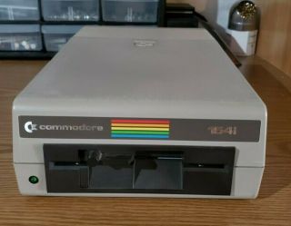 Commodore 1541 External 5.  25 " Floppy Disk Drive - And