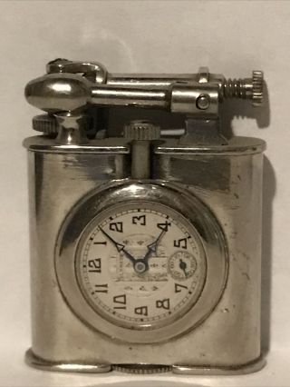 1930’s Art Deco Triangle Lift Arm Watch Lighter – Elsmere