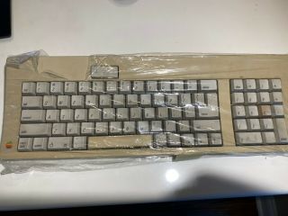Apple Iigs Adb Keyboard M0116 With Adb Cable (esc Key In The Right Place)