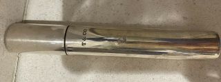 Tiffany & Co.  Sterling Silver.  925 Cigar Tube Holder/Case 4
