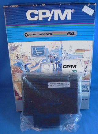 Vintage Commodore 64 Computer Cp/m Cartridge & Box Only