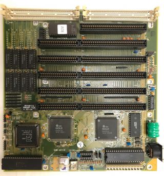 Snb - M008 286 Motherboard,  Amd 286 - 16 Cpu,  Intel 287 - 6 Npu,  1mb Ram