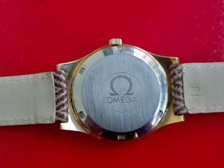 Omega Geneve Ref.  166.  0169 Cal.  1022 Automatic Mens Watch 36mm Gold Plated 5